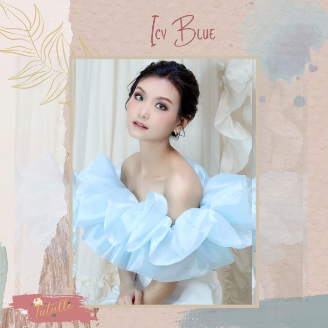 𝙏𝙪𝙩𝙪𝙡𝙡𝙚 Ruffle Makeup Glass Organza