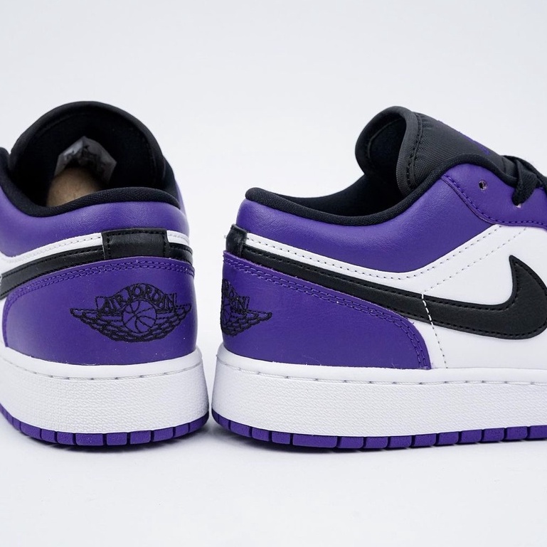 Air Jordan 1 Low Court Purple White GS
