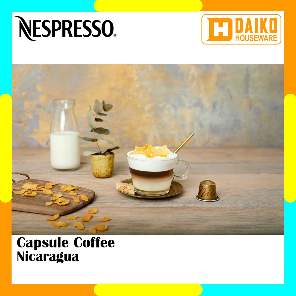 Capsule Nespresso Nicaragua Original Nestle 1 Pack - Coffee Mater Origins Kopi Kapsul Expired Panjang