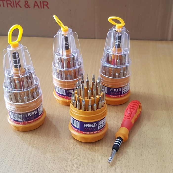 obeng hp 31 in 1 / obeng kecil / obeng pecah