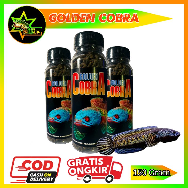 Golden Cobra Pelet Auranti 150 Gram