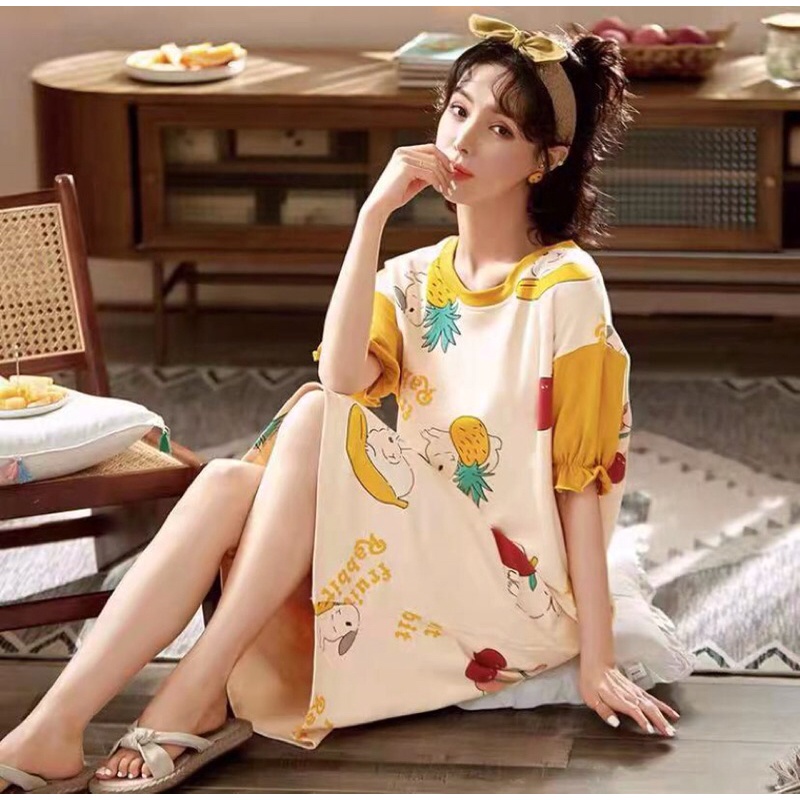 baju tidur impor import - piyama dewasa - baju bobo leisure wear viral kekinian - daster import - pa