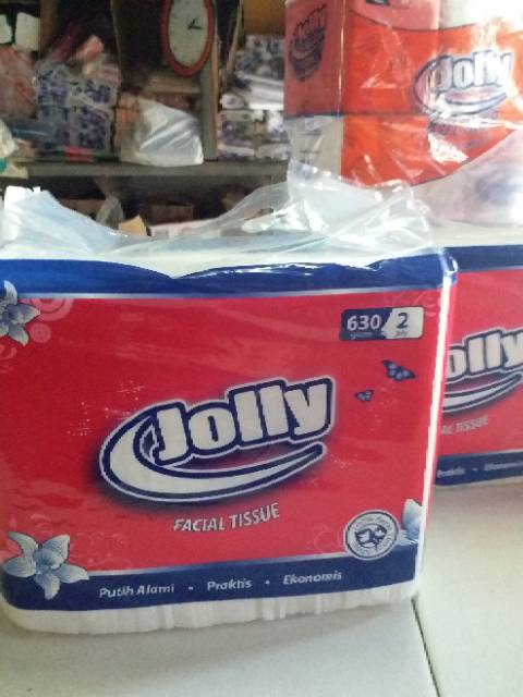 TISU JOLLY SEGI,TISU POLOS HALUS, 560GR