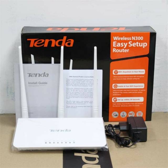 ALAT TEMBAK WIFI / ROUTER TENDA F3 N300