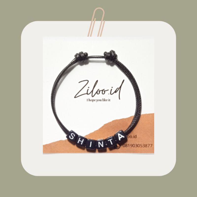 GELANG NAMA BISA REQUEST NAMA /GELANG KOREA/GELANG MAGNET/GELANG COUPLE/GELANG TALI BISA COD