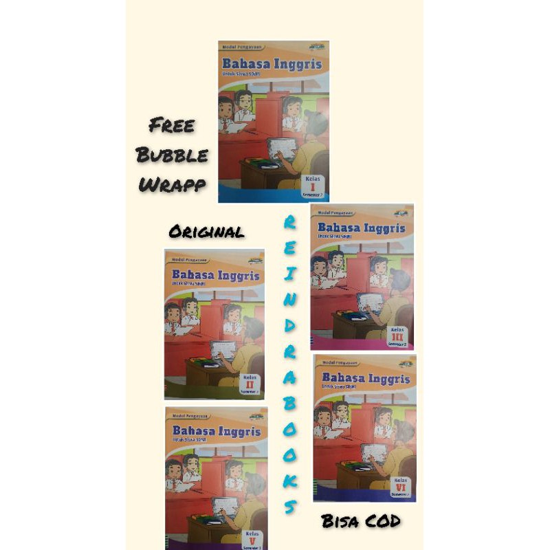 LKS Bahasa Inggris SD/MI kelas 1-5 k13 revisi