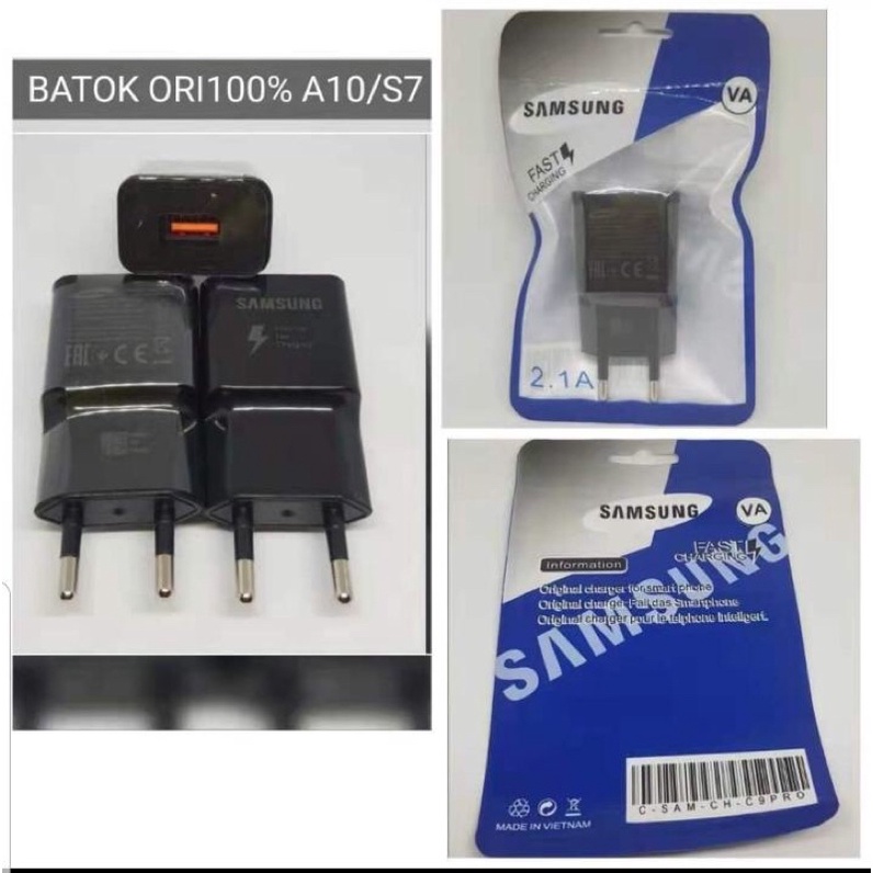 BATOK CHARGER SAMSUNG S10 ORI