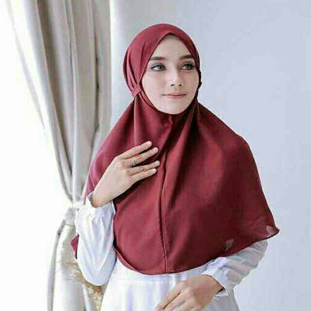 Khimar Bergo Instan/Khimar Bergo Simpel