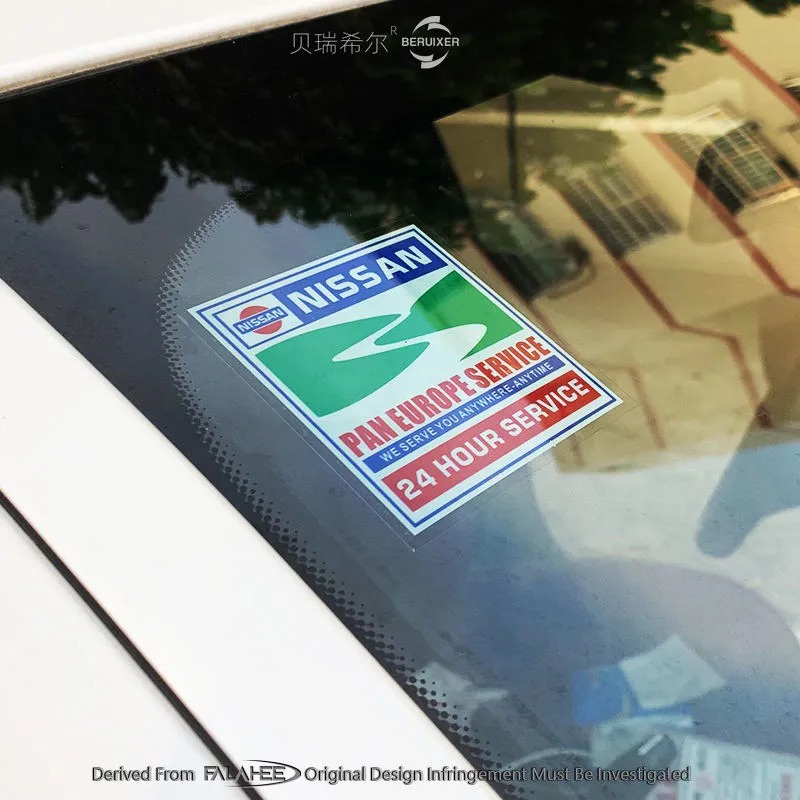 Stiker Kaca Depan Mobil Elektrostatis Untuk Nissan March Almera Note Livina Tida Juke X-trail