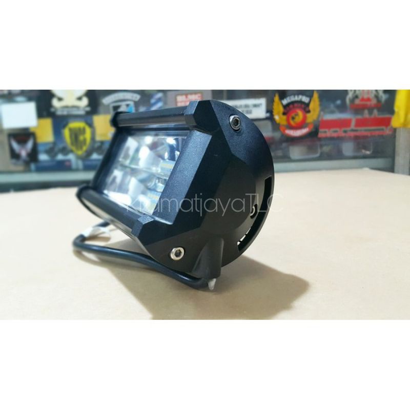 LAMPU TEMBAK LAMPU SOROT LED BAR OFFROAD CWL NYALA SETARA 72 WATT