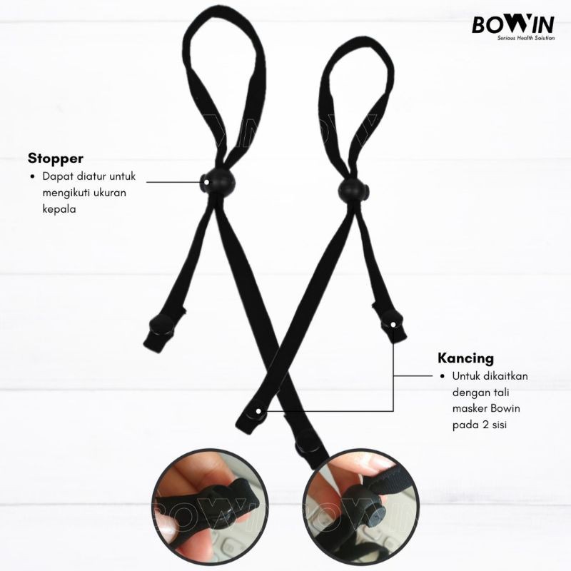 Tali hijab masker ORI Bowin