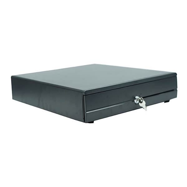 CASH DRAWER IWARE CD-408 FULL BLACK - LACI KASIR PREMIUM