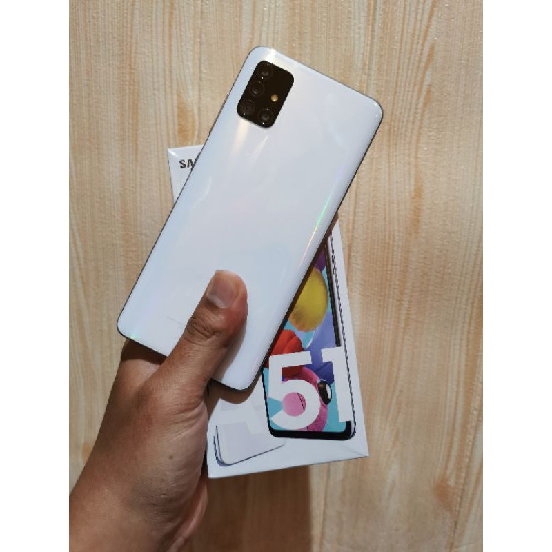 Samsung A51 ram 8 128GB fulset bergaransi