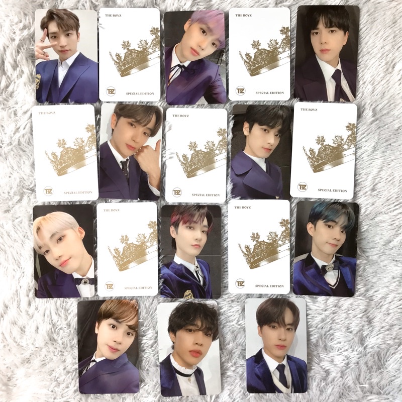 The Boyz MD KINGDOM PC Benefit Photocard Merchandise Juyeon Hyunjae Sunwoo Younghoon Q Eric New Kevi