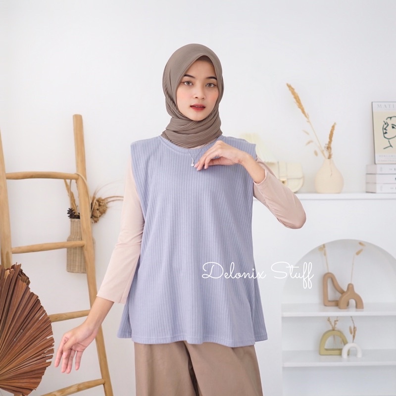 inner blouse basic knit