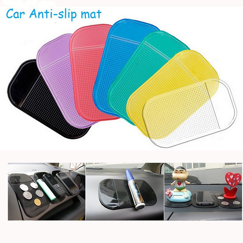 Storage anti slip stick pad dashboard mobil HP