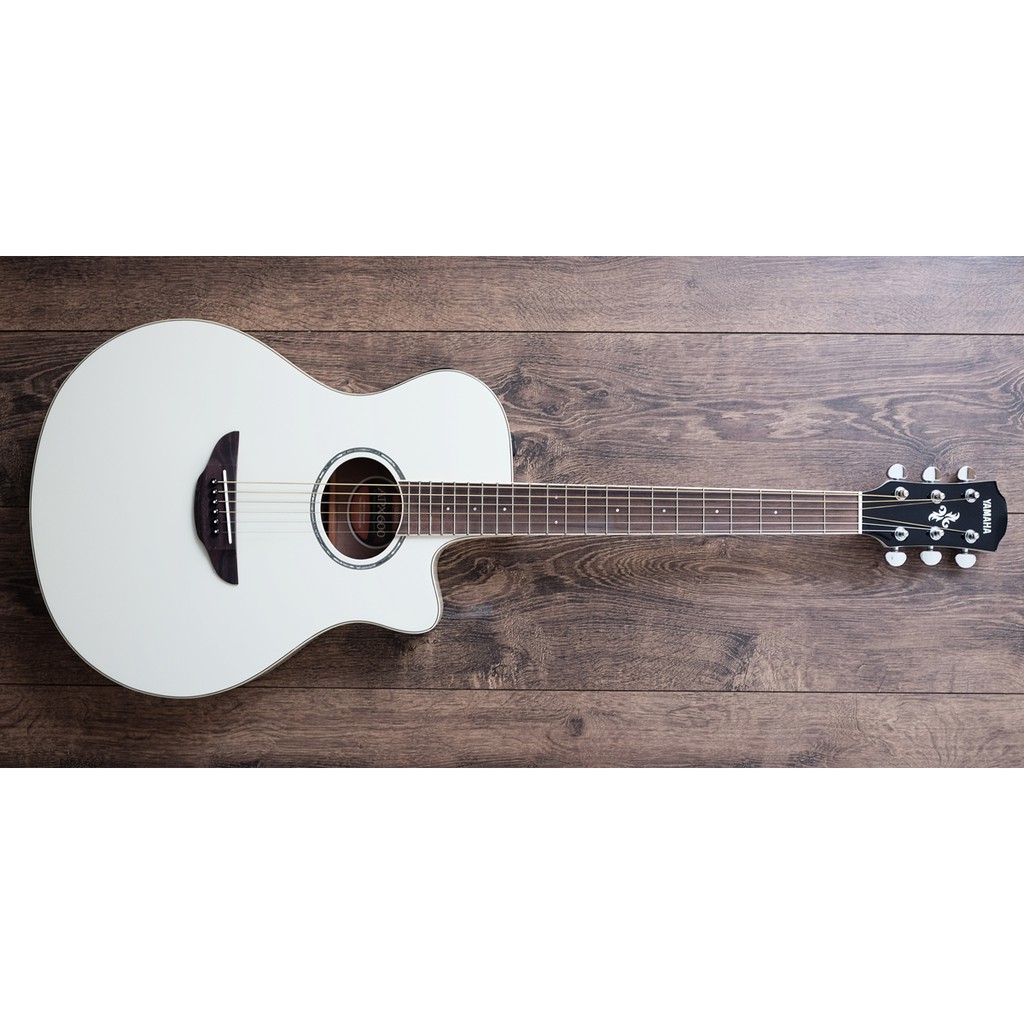 Gitar Akustik Elektrik YAMAHA APX600 VW Vintage White