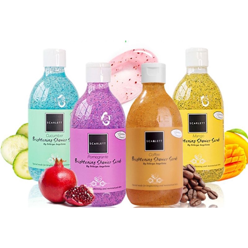 SCARLETT WHITENING BODY WASH / SCARLETT WHITENING RESMI ORIGINAL BPOM