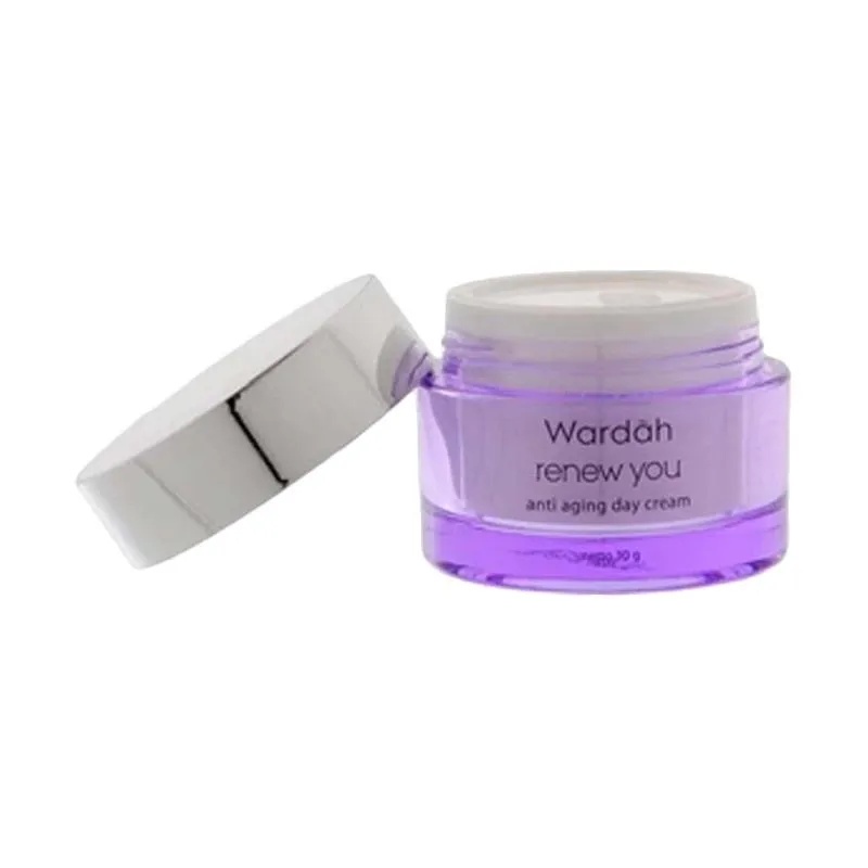 Wardah Renew You Anti Aging Day Cream 30gr Kream Siang Wardah Krim Penuaan