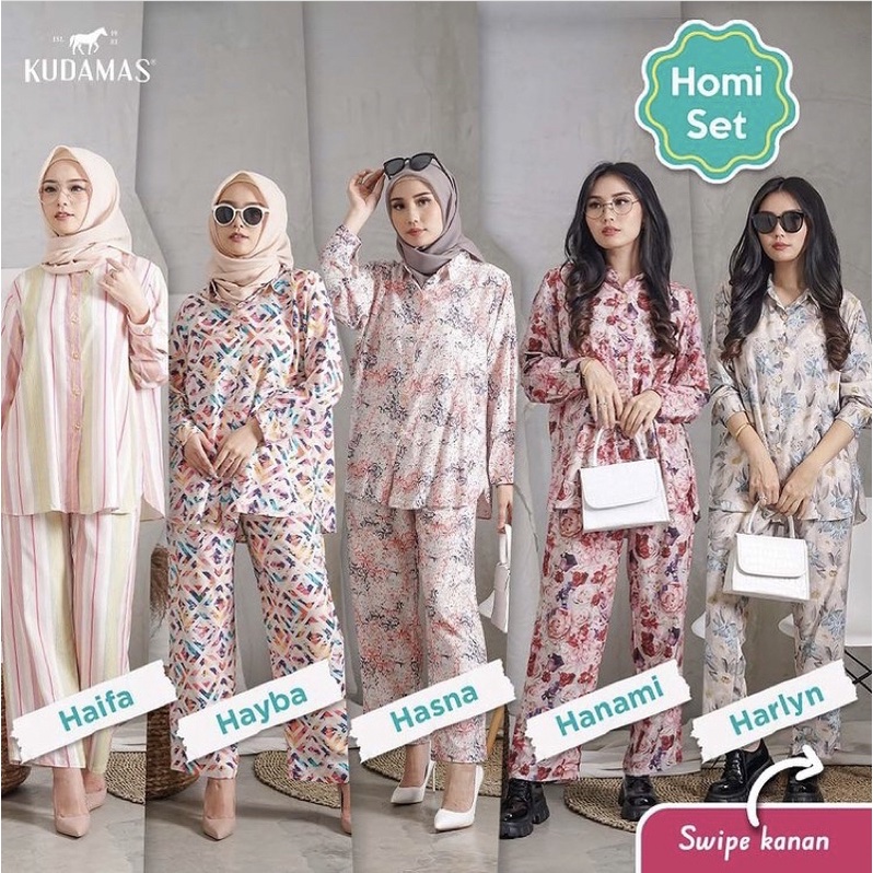 Homi Set | Setelan panjang Kudamas couture season 14