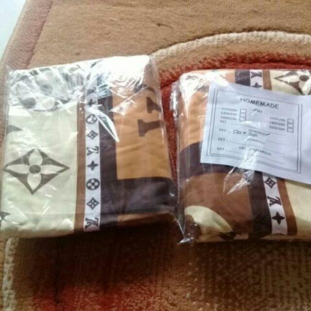 Gorden Tirai Smokring Homemade Murah Motif Minimalis