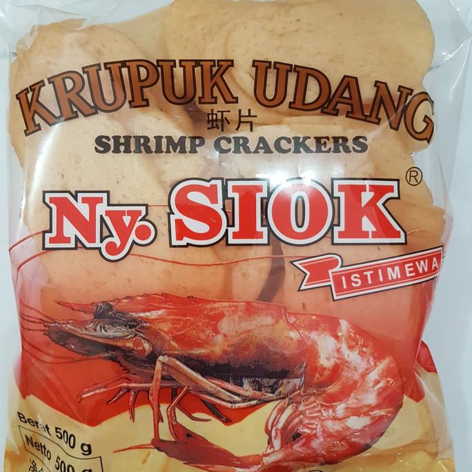 

KERUPUK UDANG OVAL NY. SIOK ISTIMEWA 500GR