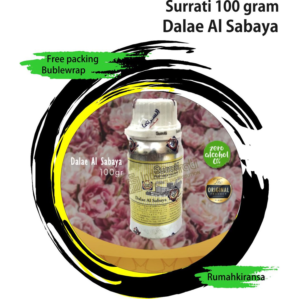 Parfum DALAE AL SABAYA 100gr | Parfum Surrati | Surrati Perfumes | Bibit Minyak Wangi