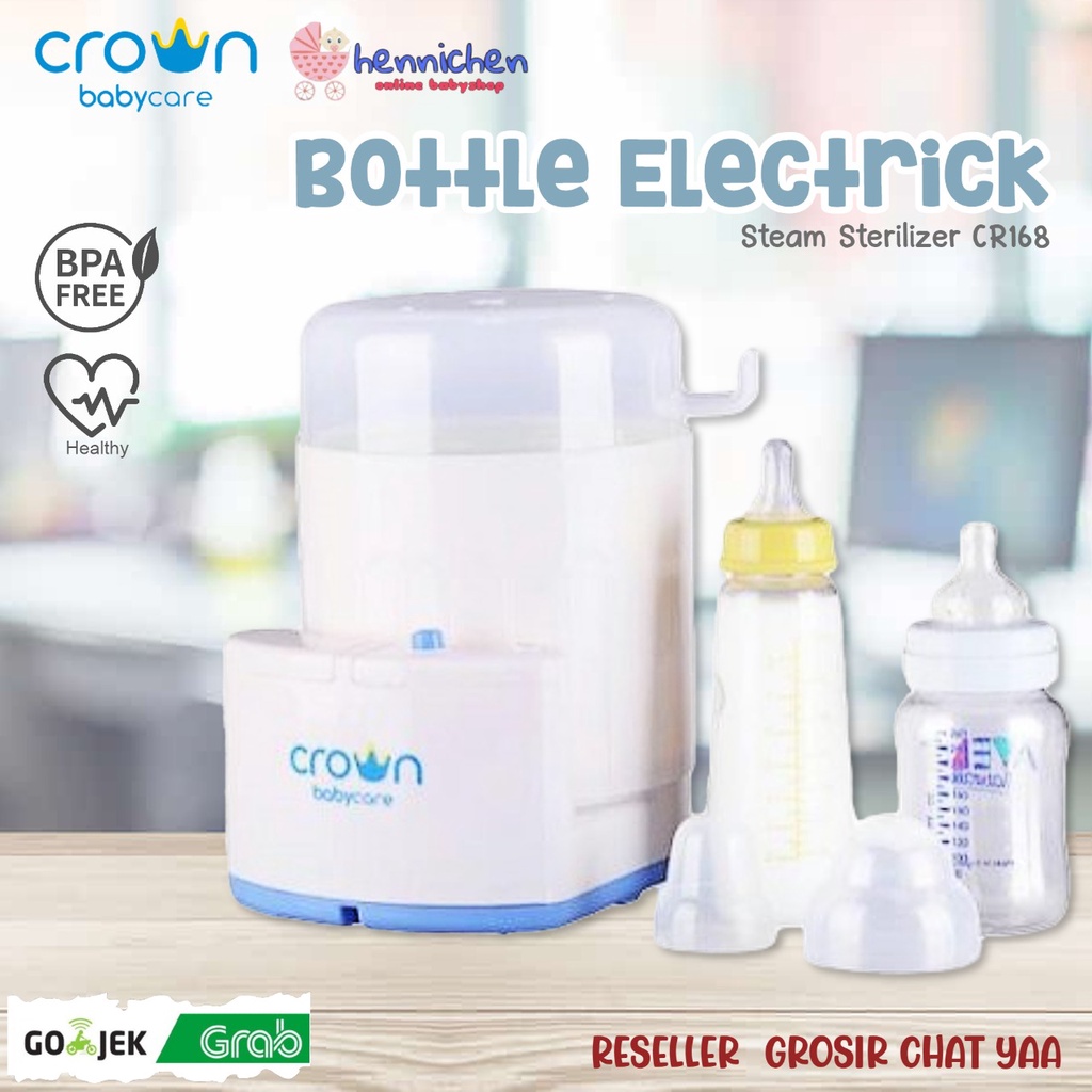 Crown 3 Bottles Electric Steam Sterilizer CR168