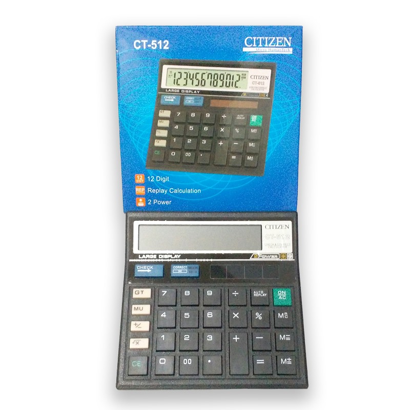 

KALKULATOR CITIZEN CT-512 (CHECK & CORRECT)