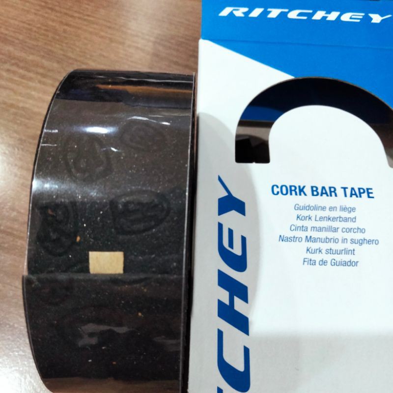 handlebar tape ritchey cork hitam motif ritchey