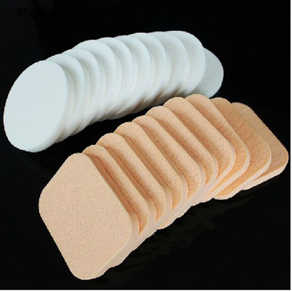 10 Pcs Spons Puff Blending Foundation Powder Untuk Makeup Wajah