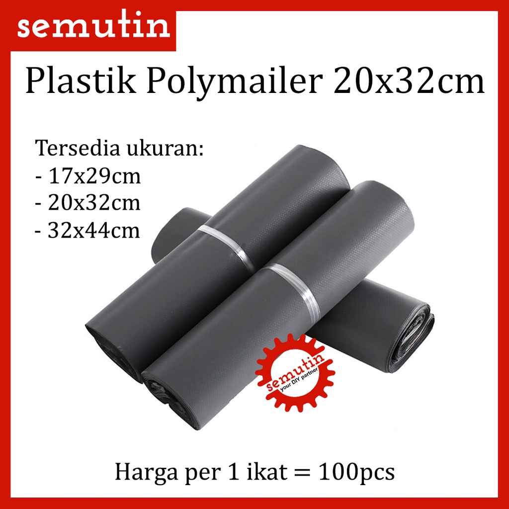 

Plastik Polymailer 20x32cm / Packingan Lem Seal Online Shop