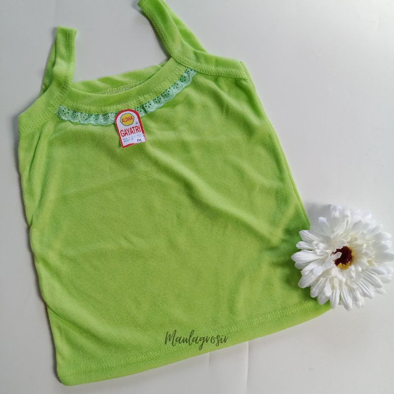 [12 PCS] Singlet Renda Warna Cantik Lembut