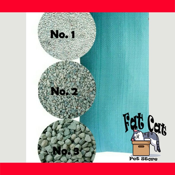 Pasir Zeolit 25 kg No 1 No 2 No 3 Pasir Cuci Kucing - GOSEND/GRAB ONLY