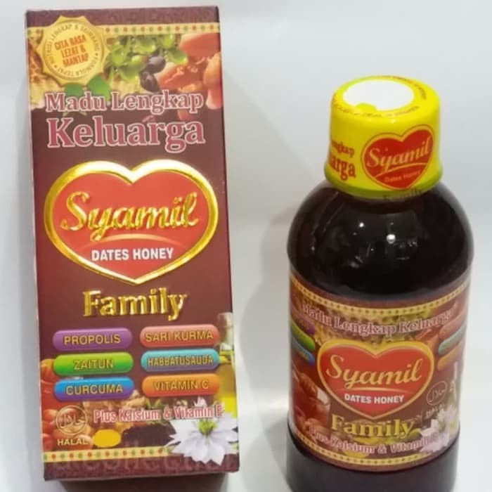 

Syamil Family Dates Honey | Madu Lengkap Keluarga