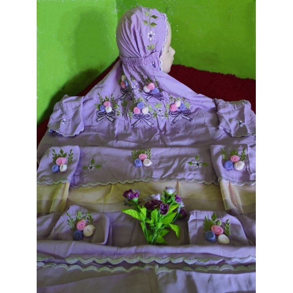 MUKENA TERUSAN ANAK/NEW MOTIF/MUKENA ANAK SD