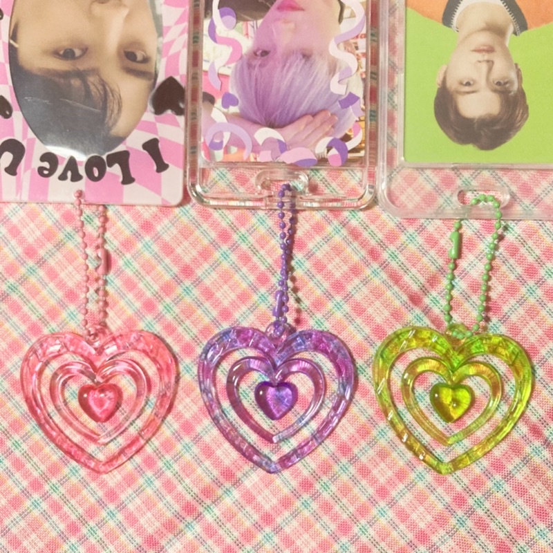 Gantungan Keychain Heart Big