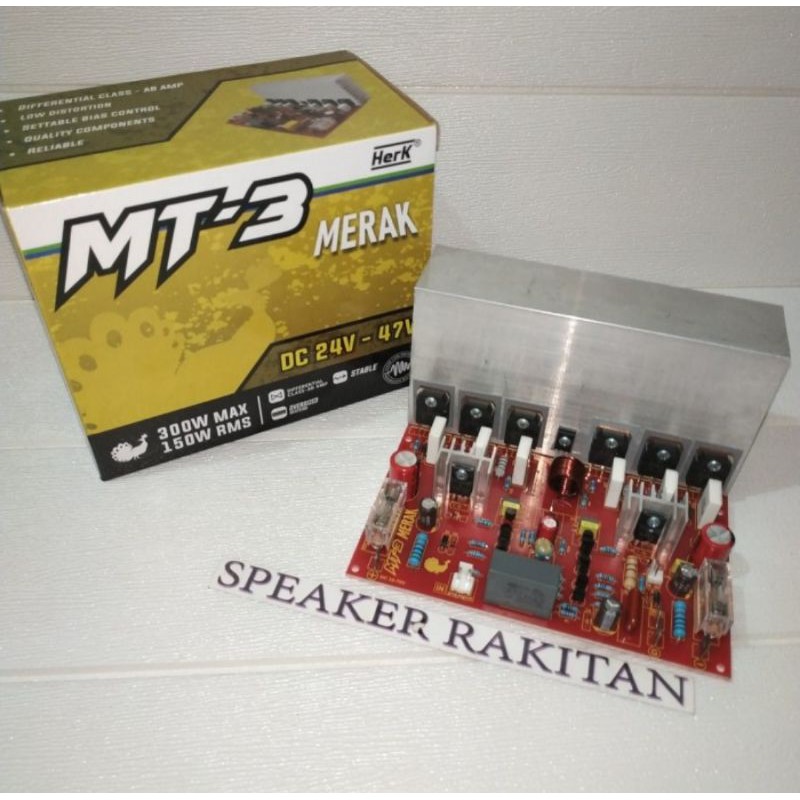 Kit Power Amplifier Mono 300Watt Herk MT-3 MERAK