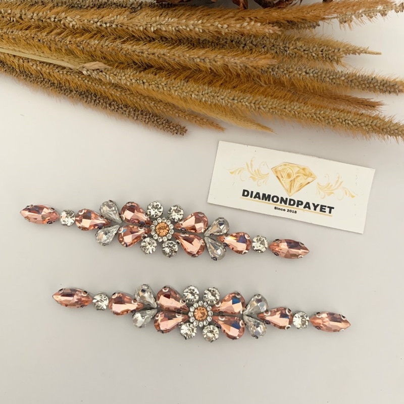 Payet rangkai tangan mini / payet tangan baju simpel