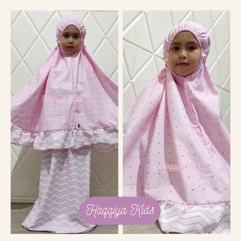 Mukena Anak Perempuan / Mukenah Anak / Mukena Anak Karakter / Mukena Bahan adem 2-11 tahun