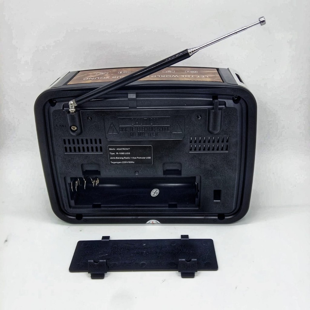 Radio FM AM SW Asatron R 1095 USB 100% ORI