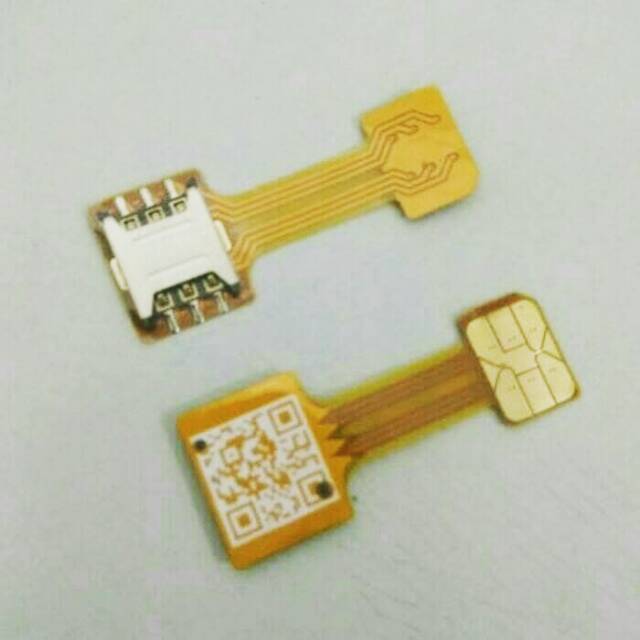 Dual Sim Card Converter Dual Sim Card Hybrid Alat Pengganda Simcard