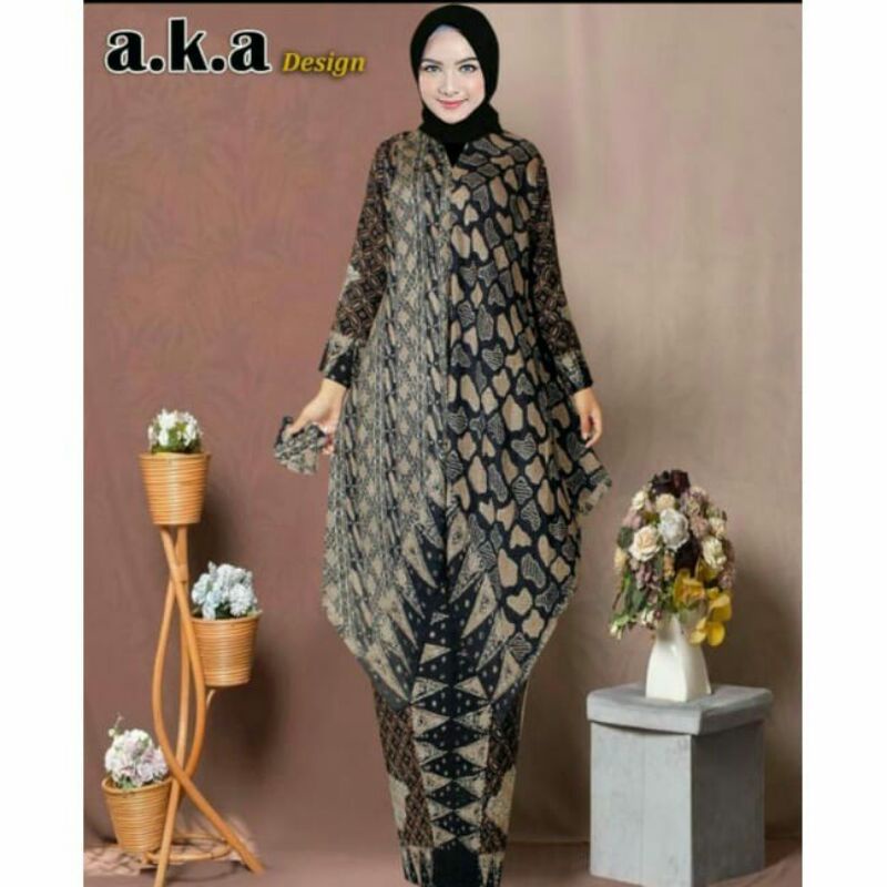 (BISA-COD) NEW ARIVVAL SETELAN ROK BATIK VISCOZE PREMIUM QUALITY MODREN//SETELAN GAMIS MURAH//SETELA