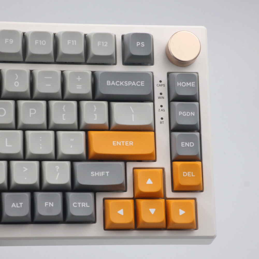 Feker ik75 pro Kit Keyboard Mekanik  3 Mode Dengan Lampu RGB Untuk Cherry Gateron Kailh