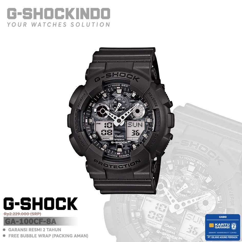 Casio G-Shock GA-100CF-8A / GA-100CF-8ADR Original