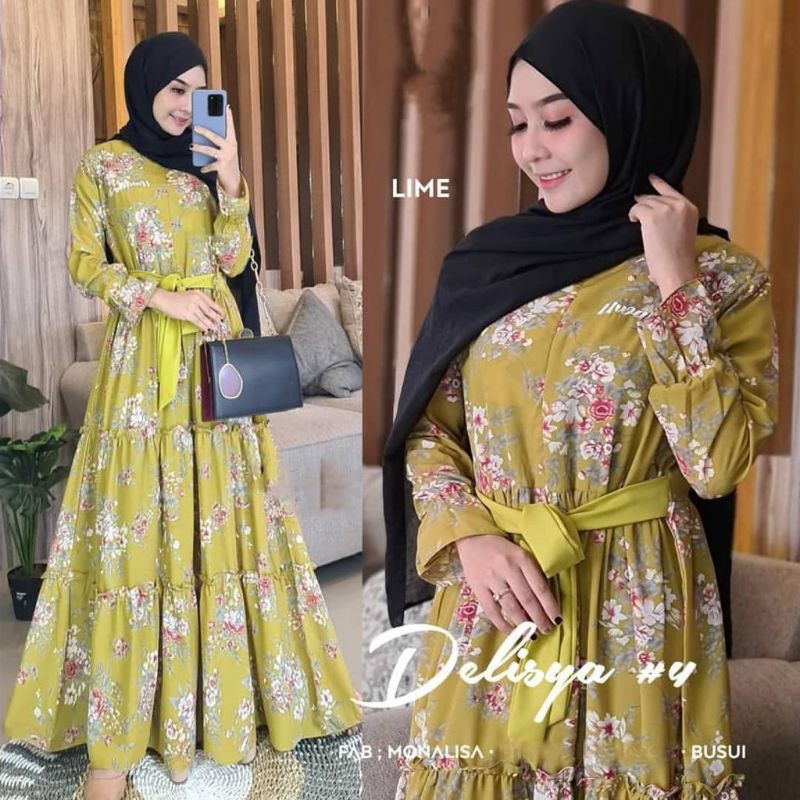 DELISHA MAXI / GAMIS MONALISA PREMIUM / MOTIF BANGKOK