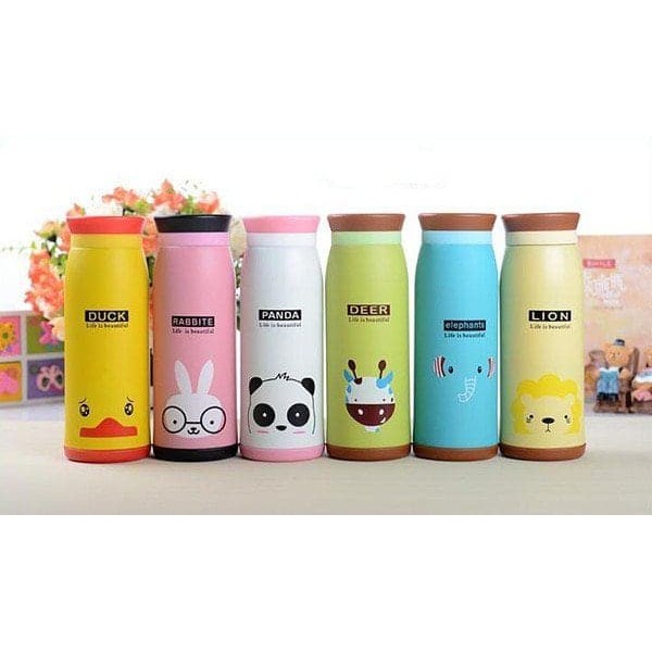 Termos Karakter Animal 500ml Stainless Steel / Termos Animal / Termos Anak / Termos Lucu