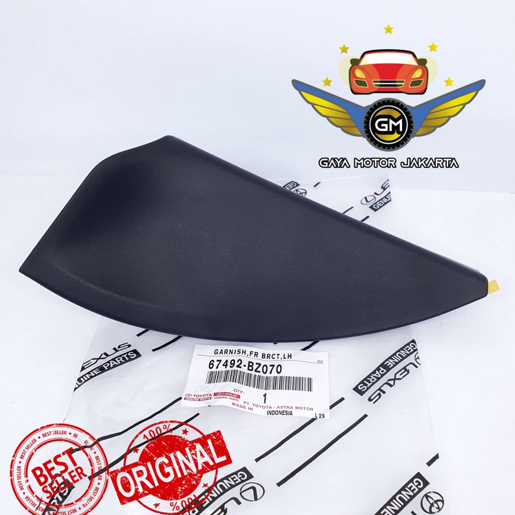 Garnish Dalam Spion Depan Kiri Avanza-Xenia 67492-BZ070