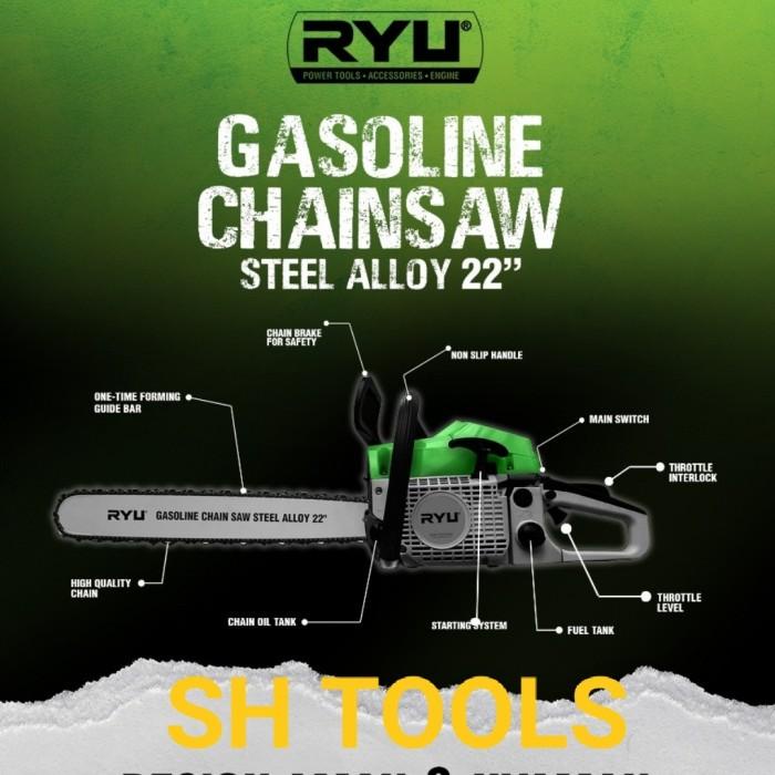 Chain | Chainsaw Ryu Rgs 22 Rgs22 Chain Saw 22 Inch Senso 55 Cm Gergaji Kayu
