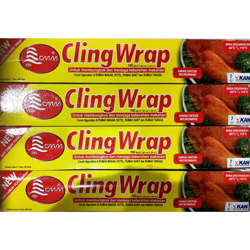 CLING WRAP 30 CM X 30 M FOOD GRADE